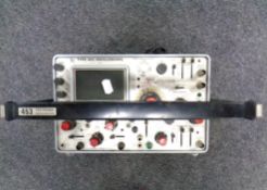 A Type 453 oscilloscope