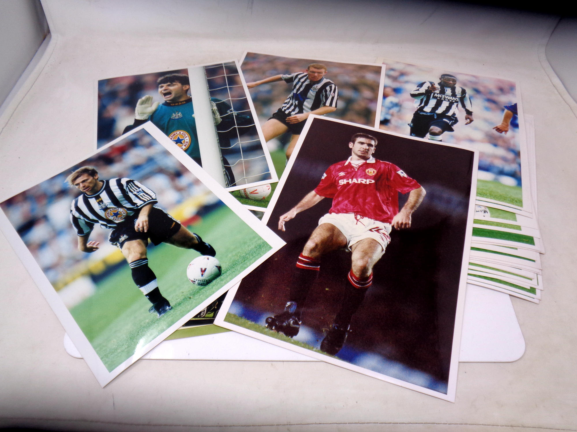 A collection of press release photographs mostly NUFC football players (q) - Image 2 of 2