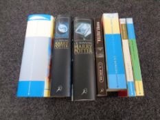 7 volumes of Harry Potter.