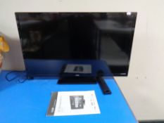 An LG 42" LCD TV with remote control
