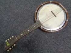 A banjo ukulele