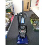 A Bissell upright vacuum cleaner