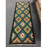 A Maimana Kilim runner 192 cm x 65 cm