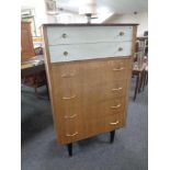 A 20th century Limelight Furniture teak chest of drawers