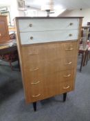 A 20th century Limelight Furniture teak chest of drawers