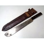 A British Military machete dated 1952,