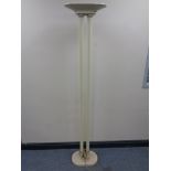 A contemporary continental floor lamp