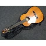 A Seville model G150 classical guitar in soft carry case