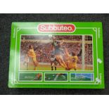 A Subbuteo table football set in box