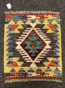 A Choli Kilim 50 cm x 46 cm