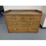 A Victorian four drawer chest