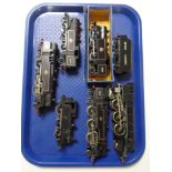 A tray of die cast British Railways locomotives and carriage