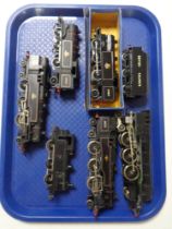 A tray of die cast British Railways locomotives and carriage