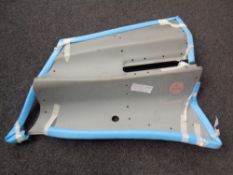 A piece of fuselage from a Eurofighter Typhoon