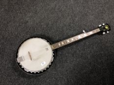 An Antoria five string banjo