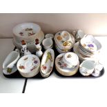 Approximately 59 pieces of Royal Worcester oven to table ware