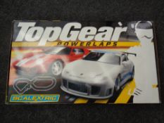 A Scalextric Top Gear power laps racing set