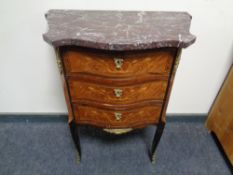 A continental marble topped,