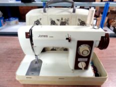 A Jones VX500 sewing machine in box,