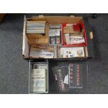 A box containing a large quantity of loose antique and later stamps, including Penny Reds,