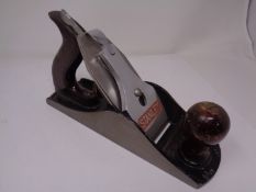 A Stanley Bailey No.4 woodworking plane.