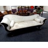 A 19th century chaise longue