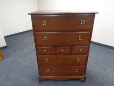 A Stag Minstrel seven drawer chest.
