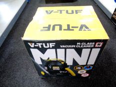 A V-TUF M class vacuum cleaner mini.