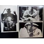 James Dean vintage 'Giant' poster and calendar along with oversized cinema cards for Clark Gable,