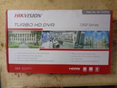 A Hikvision turbo HD DVR 7200 series.