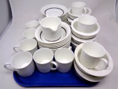 A set of 43 pieces of Wedgwood Susie Copper design Charisma bone tea china.