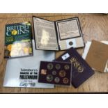 A Coinage of Great Britain 1970 proof set together with a Roman coin,