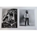 Vintage 1974 photos of Janis Joplin from the movie 'Janis' with Universal Studios credits on