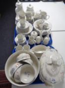 An extensive Villeroy & Boch tea and dinner service.