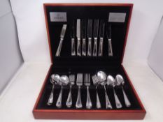 A canteen of Viners cutlery.