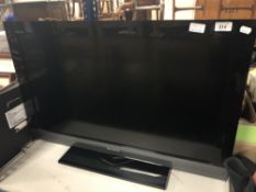 A Sony Bravia 32" LCD TV with remote.