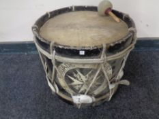 A St. John's Ambulance drum.