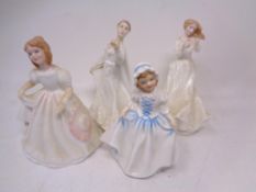 Six assorted Royal Doulton figures including Dinky Do HN3618, Amanda HN2996,