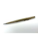 A rolled-gold 'Life long' propelling pencil