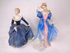 Two Royal Doulton figures, Hannah HN4052 and Fragrance HN2334.