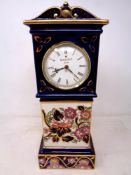 A Mason's Penang porcelain clock to commemorate Queen Elizabeth II's 80th birthday No.51 of 80.