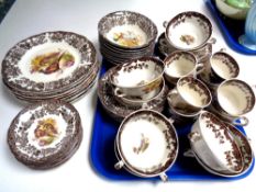 A set of 56 pieces of Royal Worcester Group Palissy Game series tea and dinnerware.