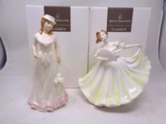 Two Royal Doulton Classics figures (both boxed).