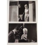 Two photos of Marilyn Monroe,