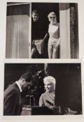 Two photos of Marilyn Monroe,