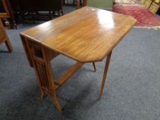 A 19th century mahogany Sutherland table.