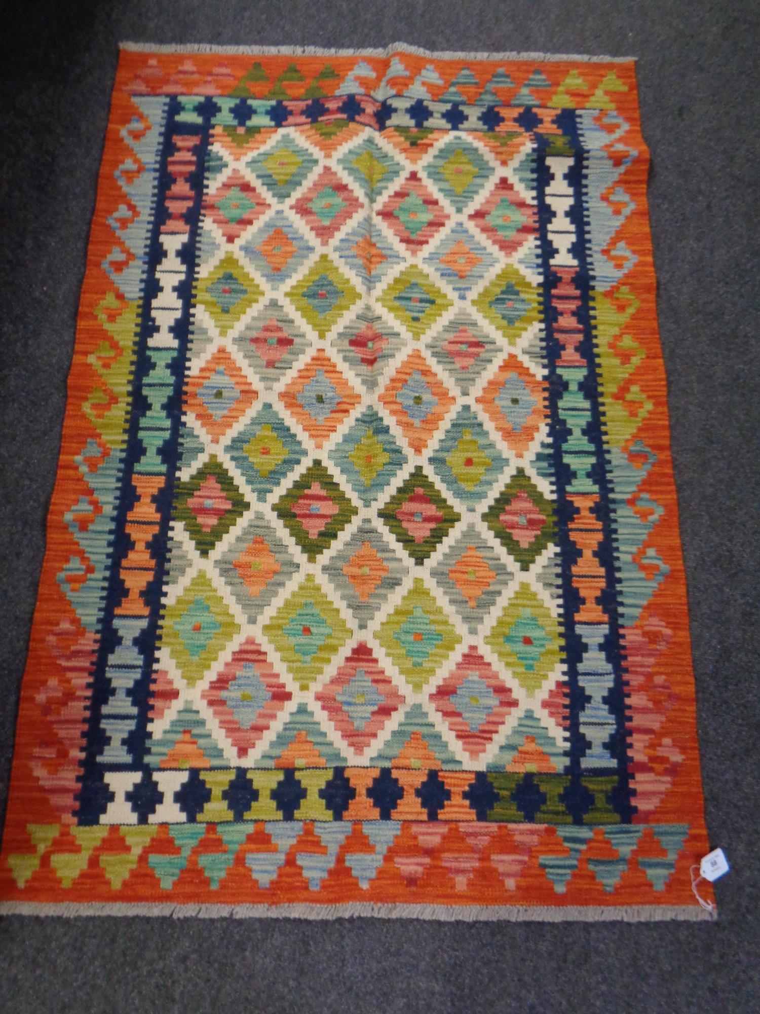 A Chobi kilim 150cm by 101cm