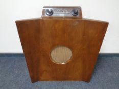 A Murphy 146 walnut cased floor standing radio.