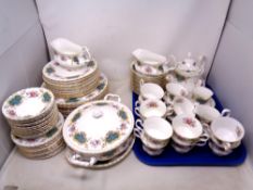 Approximately eighty two pieces of Royal Albert Berkeley tea and dinner china