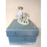 A Lladro Privilege figure group Puppy Parade no. 6784 (height 24cm).